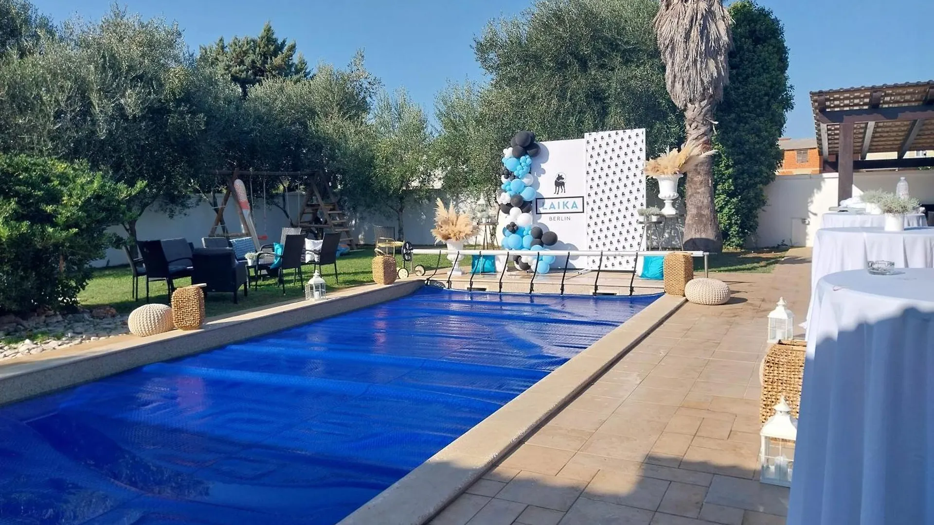 펜션 Villa Mit Garten Und Pool Fuer Die Ganze Familie 포메르